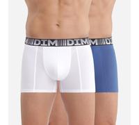 Confezione da 2 boxer 3D Flex Air Blu L Tinta unita