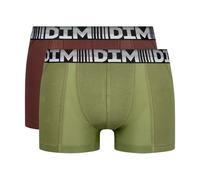 Confezione da 2 boxer 3D Flex Air Marrone L Tinta unita
