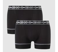 Confezione da 2 boxer 3D Flex Stay&Fit Nero XXL Tinta unita