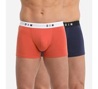Confezione da 2 boxer Dim Originals Blu M Tinta unita