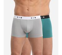 Confezione da 2 boxer Dim Originals Grigio L Tinta unita