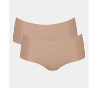 Confezione da 2 boxer Zero Microfibre Beige XS Tinta unita