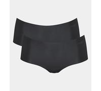 Confezione da 2 boxer Zero Microfibre Nero XL Tinta unita