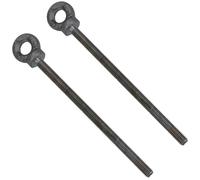 Confezione da 2 BS Standard M10 Long Shank Eye Bullone Harness Point 250 kg SWL