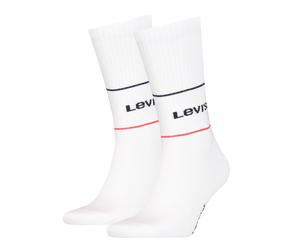 Confezione da 2 calze logo sport Bianco 35/38 Tinta unita