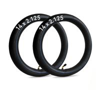 Confezione da 2 camere d'aria 14x2.125, adatte a pneumatici 14x1.90 14x2.0 14x2.10 14x2.125, for biciclette, scooter, bici elettriche