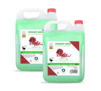 Confezione da 2 caraffe 5L gel doccia melograno - totale 10 L - formula idratante per la pulizia del corpo quotidiana - uso intensivo in hotel, palestre, alloggi turistici e bagni in comune - Vitacab