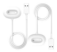 [Confezione da 2] Caricabatterie compatibile con Google Pixel Watch 4, cavo di ricarica rapida, ricarica rapida con dock laterale [solo per Pixel Watch 4 41 mm e 45 mm] (bianco, tipo A)