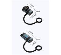 Confezione da 2 caricabatterie magnetici universali per orologi Garmin. Compatibili con le serie Fenix 7/5S/5X. Include cordi