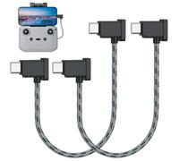 Confezione da 2 cavi da USB C a USB C per DJI Mavic 3, Mini 2 / 3 / Mini 4 Pro / 5 Pro, Air 2S / Mavic Air 2, DJI RC-N1, RC Pro a telefono tablet Type-C cavo dati OTG (connettore USB-C) 3 m