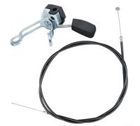 Confezione da 2 cavi dell'acceleratore compatibili con Honda per GX160 GX240 per motori GX390, include montaggio on off per sostituzione del controllo dell'acceleratore del motore