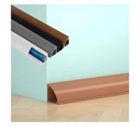 Confezione da 2 cavi di prolunga in PVC, 1 m, resistenti all'usura, verniciabili, canaline per bagno, ufficio, soggiorno