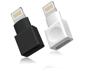 Confezione da 2 cavi di prolunga per ricarica Lightning, certificato Apple MFi, cavo di prolunga per caricabatterie iPhone da maschio a femmina, compatibile con iPhone 14, 13, 12, 11, X, XS, XR 8, 7,
