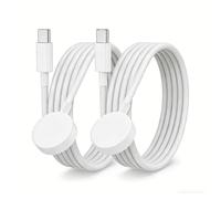 Confezione da 2 cavi magnetici USB-C compatibili con il caricabatterie di Apple Watch, ricarica rapida per Ultra2/9/8/7/6/SE/5/4/3/2/1 - 90 cm,
