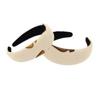 Confezione da 2 cerchietti larghi per capelli, cappelli da cowboy selvaggi western, stivali con motivo imbottito spesso, fasce elastiche per capelli, fasce elastiche per capelli a turbante