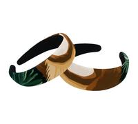 Confezione da 2 cerchietti per capelli spessi con bradipo in stile cartone animato sull'albero di Natale, fascia larga per capelli, fascia per capelli da donna, fasce per capelli antiscivolo, graziose