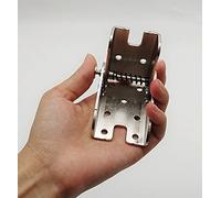 Confezione da 2 cerniere nascoste per porte a trappola per ante a battente autobloccanti pieghevoli, estensioni per tavoli pieghevoli da cucina