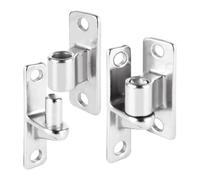 Confezione da 2 cerniere per cancelli da fattoria resistenti alla corrosione, per pareti esterne e recinzioni, accessori di montaggio per pali in legno