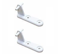 Confezione da 2 cerniere per sportello del frigorifero, resistenti alla ruggine, accessori per la riparazione del frigorifero, non si rompono facilmente, per cucina, casa, ufficio (80 mm x 42 mm)