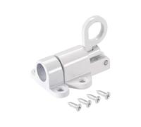 Confezione da 2 chiusure a molla ad azionamento automatico, serrature con bullone scorrevole for cancelli(White)