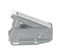 Confezione da 2 chiusure a scatto per ante di credenze, portelli e soffitte - Chiusura a molla a rilascio automatico a pressione in acciaio laminato a freddo, 50 mm × 15 mm, struttura modificabile con