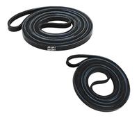 Confezione da 2 cinghie di ricambio per cestello asciugatrice Whirlpool, per modelli 341241, sostituisce 8066065, AP2946843, W10127457, PS346995, 14210003, 31531589, 31001022 6 3399 4651 529597