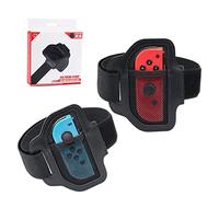 Confezione da 2 cinghie per gambe compatibili con Nintendo Switch Sports Soccer/Ring Fit Adventure, regolabili e traspiranti, compatibili con Switch OLED/Switch, per adulti