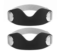 Confezione da 2 cinghie per rotula in silicone, regolabili, con cuscinetto in silicone, per sollievo dal dolore al ginocchio, stabilizzatori rotulei, per corsa, basket, escursionismo, sport in