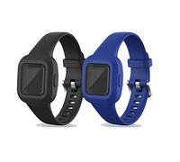 Confezione da 2 cinturini compatibili con Garmin Vivofit JR.3 per bambini, cinturino di ricambio in silicone