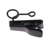 Confezione da 2 clip da bavero per microfono da 6 mm per chat e riunioni, innova il tuo discorso con fermacravatta compatti e pratici, per spettacoli teatrali, conferenze e chat online, in metallo