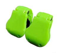 Confezione da 2 clip multifunzione per canna da pesca con chiusura a molla per canne da mare e da tavolo, verde (verde)