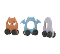 Confezione da 2 Collane da Masticare Sensoriali per Bambini, Giocattoli per la Dentizione in Silicone, di Halloween, Natale (Kit animali di Halloween (fantasma, gufo,
