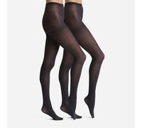 Confezione da 2 collant opachi BODY TOUCH Nero 46 (IT) - 42 (FR)