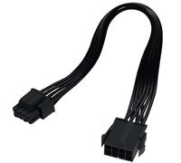 (Confezione da 2) COMeap Motherboard CPU ATX a 8 pin (4 + 4) Maschio per Femmina Estensione Cavo per alimentatori PSU da 9,5 pollici (24 cm)