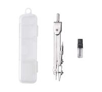 Confezione Da 2 Compassi In Metallo, Strumenti Da Disegno, Materiale Didattico E Per Ufficio, Cancelleria Per Studenti