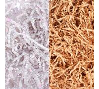 Confezione da 2 confezioni di carta increspata per riempire il cestino, per