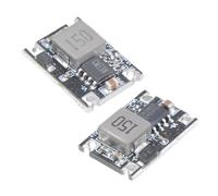 Confezione da 2 convertitori DC3A 6V9V12V-30V a 3.3V/5V/9V/12V modulo di alimentazione 1.8A uscita per piccoli aerei elettronici convertitori di tensione regolabili