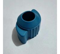 Confezione da 2 coperture in gomma morbida per maniglie delle porte, estensioni progettate per rendere più facile l'apertura della porta, adatte per una vasta gamma di maniglie standard (blu)