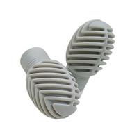 Confezione da 2 coperture in silicone per bacchette per batteria, offrono una maggiore durata e un controllo del suono per batteristi e riducono il rumore