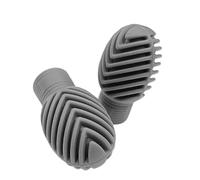 Confezione da 2 coperture in silicone per bacchette per batteria, offrono una maggiore durata e un controllo del suono per batteristi e riducono il rumore