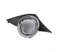 Confezione da 2 coperture per fari fendinebbia per 207 2006-2009 7452HW 7452HX nero ABS modanature esterne auto styling (destra)