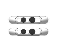 Confezione da 2 Coperture per La Privacy Della Fotocamera Frontale, Materiale Trasparente e Perfetta Aderenza al Telefono, Protezione Adesiva per
