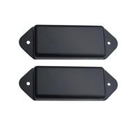 Confezione da 2 coperture per pickup ABS P90 per chitarre a 6 corde. Accessorio per chitarra facile installazione