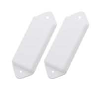 Confezione da 2 coperture per pickup antipolvere e resistenti all ' umidità, formato P90, per chitarre elettriche a 6 corde, struttura in ABS, facile installazione, custodia per pickup per chitarra