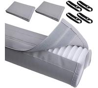 Confezione da 2 coperture per tubo dell'aria condizionata - Manicotto di sfiato isolato per tubi di scarico AC portatili da 12,7 cm e 15 cm, facile installazione per aumentare l'efficienza di