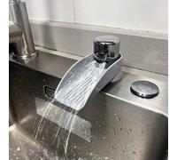 Confezione da 2 copri-intercapedine per lavastoviglie, rampa d'acqua, paraspruzzi in silicone, 4 prolunghe per beccuccio di troppo pieno per lava