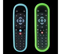 [Confezione da 2] Copritelecomando per controller Sky Q+, antiurto, compatibile con touch e touch-friendly, con cinturino da polso