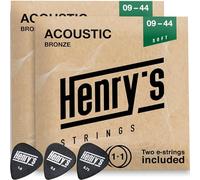 Confezione da 2 corde per chitarra western Soft (2-Pack Extra Light)