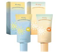 Confezione da 2 Crema Solare Bambini SPF 90+ - Protezione Massima UV per Pelli Sensibili, Formula Leggera Non Unguente - Senza Microplastiche, Pratica da Viaggio - 50g x2