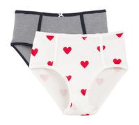 Confezione da 2 culotte alte in cotone Blu XL Fantasia